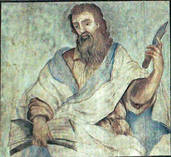 Hl. Bartholomäus mit dem Messer