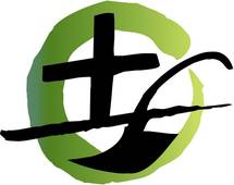 Logo der Katholischen Landvolkbewegung mit Kreuz und Pflug
