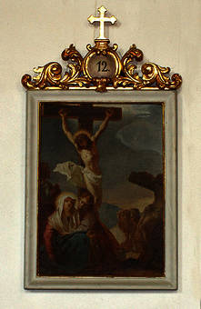 12. Station - Jesus stirbt am Kreuz